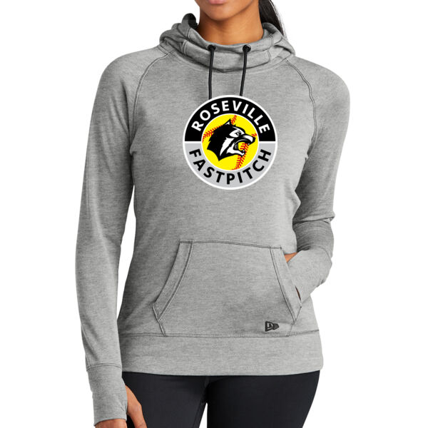 New Era® Ladies Tri-Blend Fleece Pullover Hoodie - Printed Logo ** Add Name for $5! ** Thumbnail