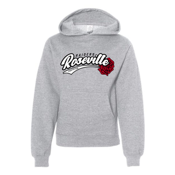 Independent Trading Co. - Youth Midweight Hooded Sweatshirt - Applique Logo ** Add Name for $5! ** Thumbnail