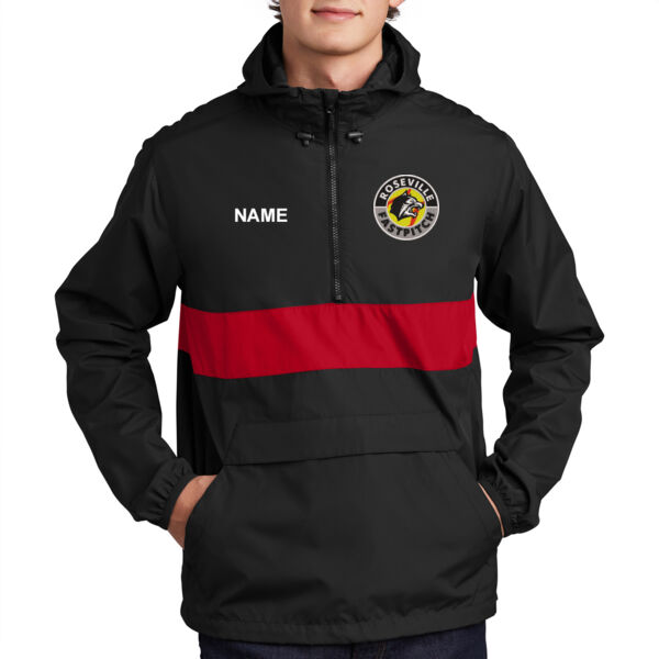 Sport-Tek® Zipped Pocket Anorak - Embroidered Logo ** Add Name for $5! ** Thumbnail