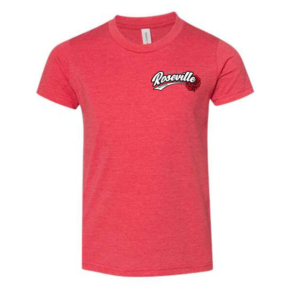 BELLA + CANVAS - Youth CVC Jersey Tee - Printed Logo Thumbnail