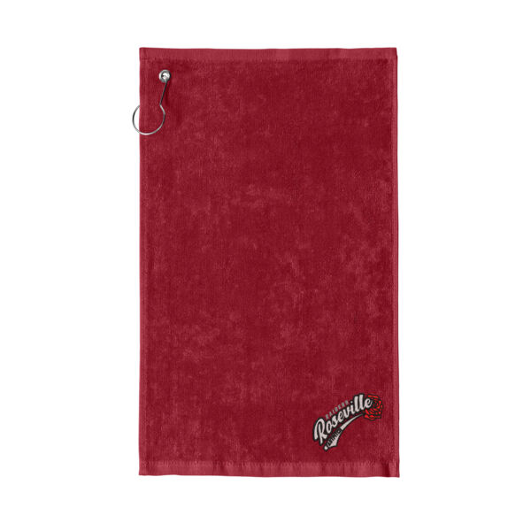 Port Authority ® Grommeted Hemmed Towel - Embroidered Logo Thumbnail