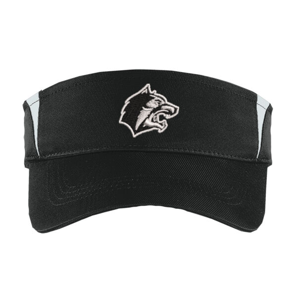 Sport-Tek® Dry Zone® Colorblock Visor - Embroidered Logo Thumbnail