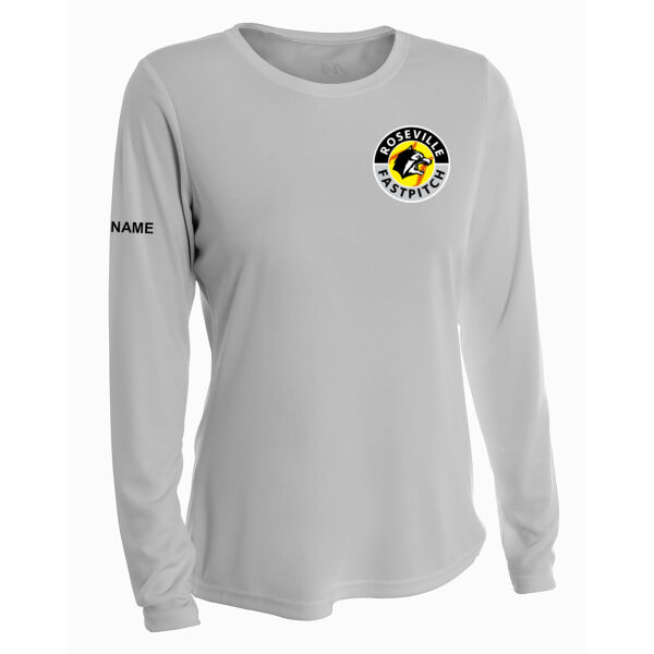 A4 Women’s Cooling Performance Long Sleeve Tee - Printed Logo **Add Name for $5! ** Thumbnail
