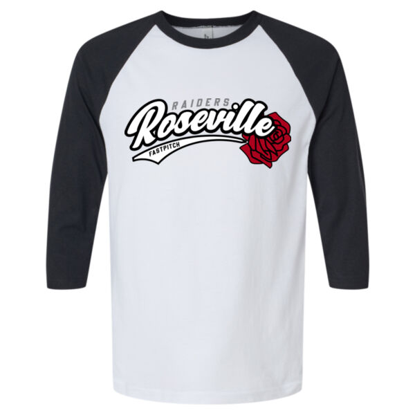 American Apparel - CVC Three-Quarter Sleeve Tee - Printed Logo Thumbnail