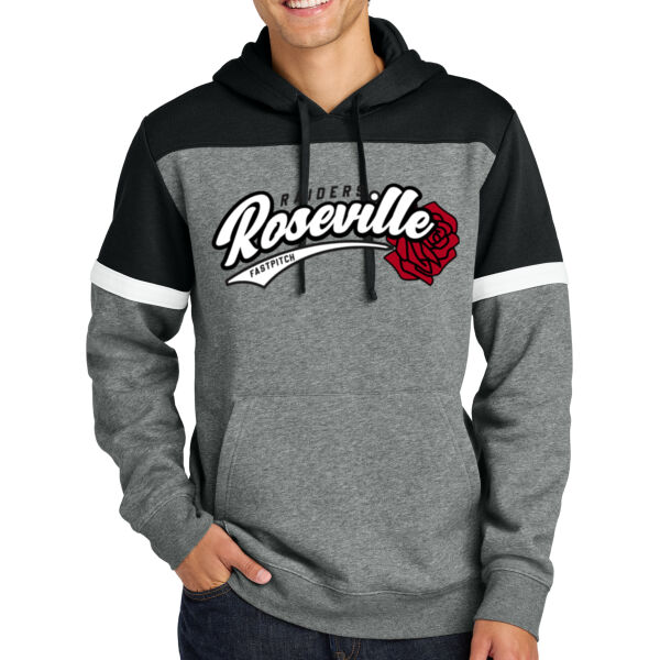 Sport-Tek® Drive Fleece Colorblock Hoodie - Applique Logo **Add Name for $5! ** Thumbnail