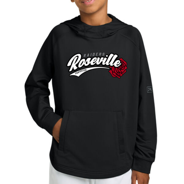 Richardson Youth Charge Performance Fleece Long Sleeve Hoodie - Printed Logo **Add Name For $5** Thumbnail