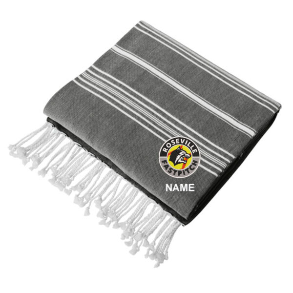 Port Authority® Cali Throw - Embroidered Logo **Add Name For $5** Thumbnail