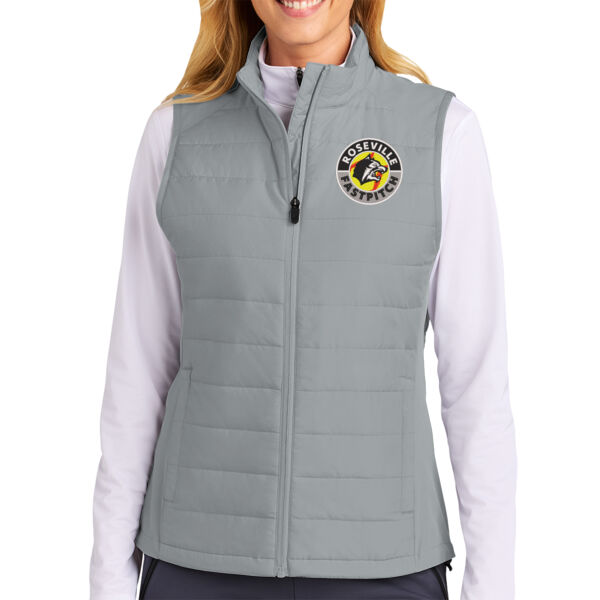 Sport-Tek® Women's Teknical Hybrid Vest - Embroidered Logo Thumbnail