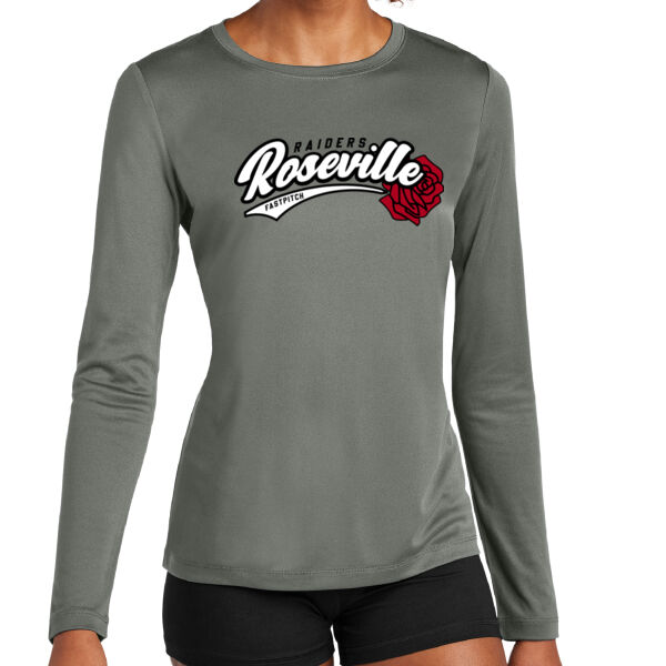 Sport-Tek® Women's Posi-UV® Pro Long Sleeve Tee - Printed Logo Thumbnail