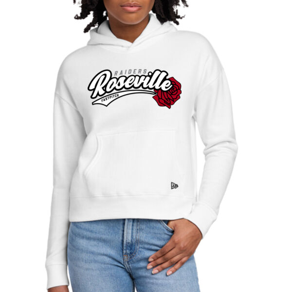 New Era® Women's Comeback Fleece Pullover Hoodie - Printed Logo **Add Name For $5** Thumbnail