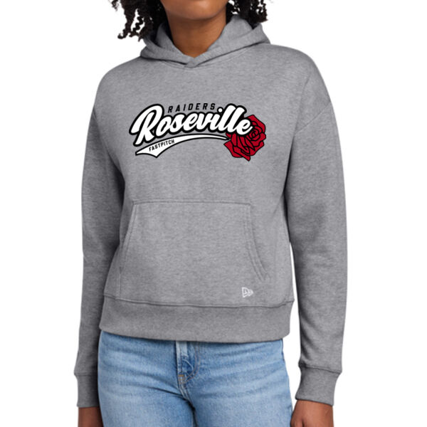New Era® Women's Comeback Fleece Pullover Hoodie - Printed Logo **Add Name For $5** Thumbnail
