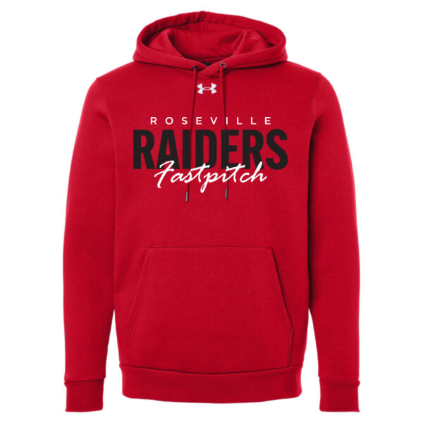 Under Armour - Men's Team Icon Fleece Hooded Sweatshirt - Printed Logo **Add Name for $5! ** Thumbnail