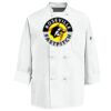 Eight Knot Button Chef Coat with Thermometer Pocket Thumbnail
