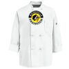 Eight Knot Button Chef Coat with Thermometer Pocket Thumbnail