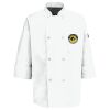 Button Chef Coat with Thermometer Pocket Thumbnail