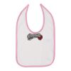 Infant Contrast Trim Premium Jersey Bib Thumbnail