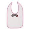 Infant Contrast Trim Premium Jersey Bib Thumbnail