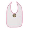 Infant Contrast Trim Premium Jersey Bib Thumbnail