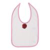 Infant Contrast Trim Premium Jersey Bib Thumbnail