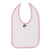 Infant Contrast Trim Premium Jersey Bib Thumbnail